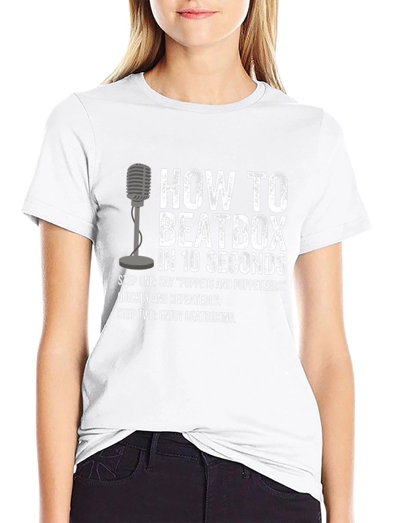 How To Beatbox Graphic T-Shirt
