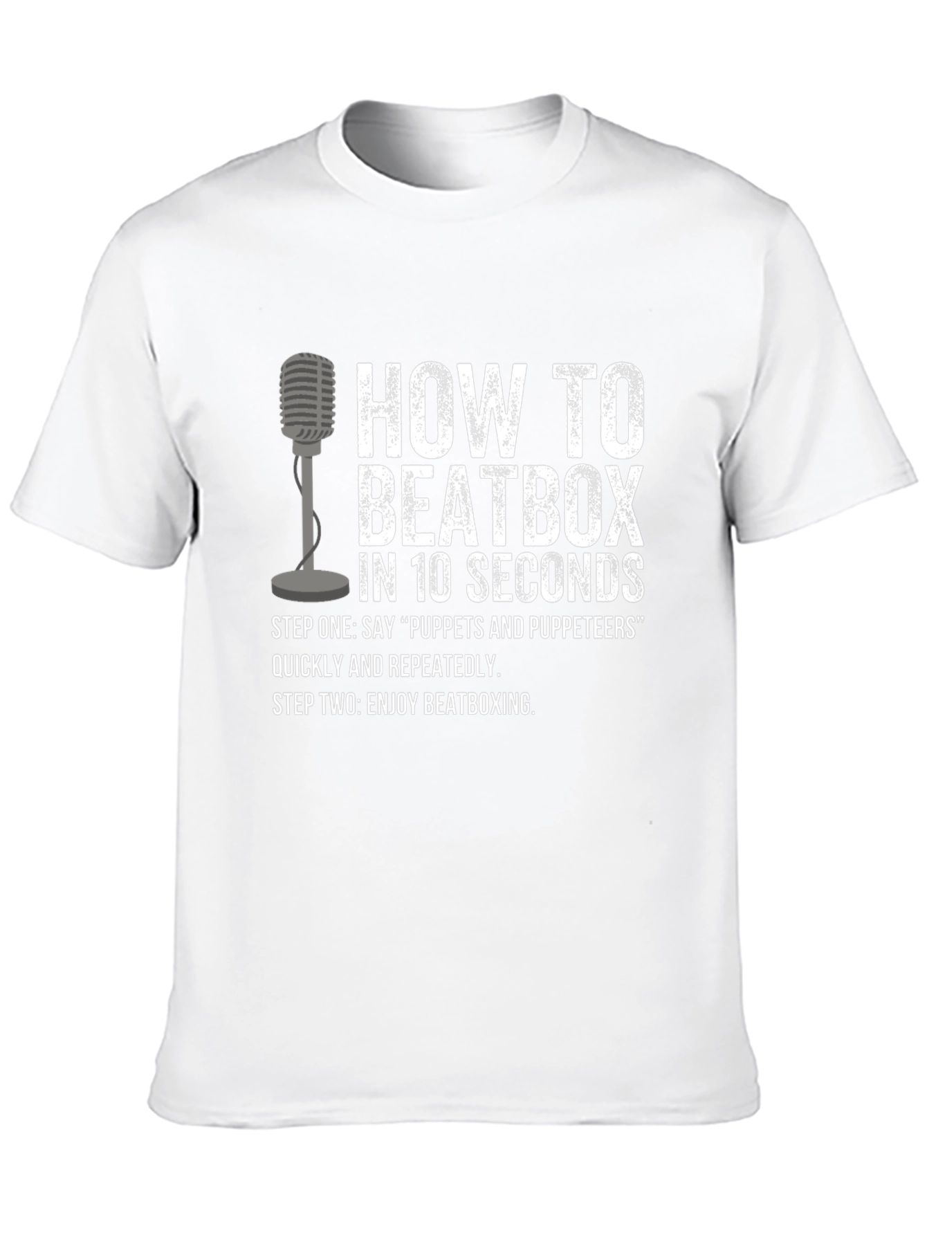 How To Beatbox Graphic T-Shirt