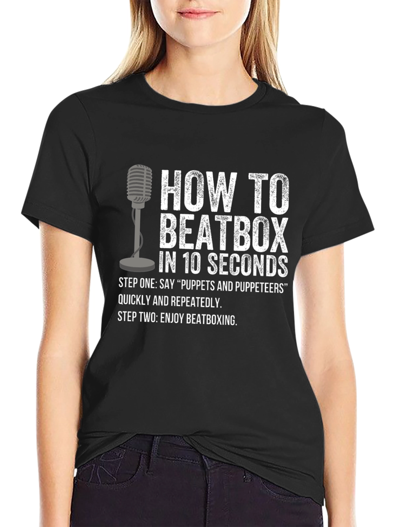 How To Beatbox Graphic T-Shirt