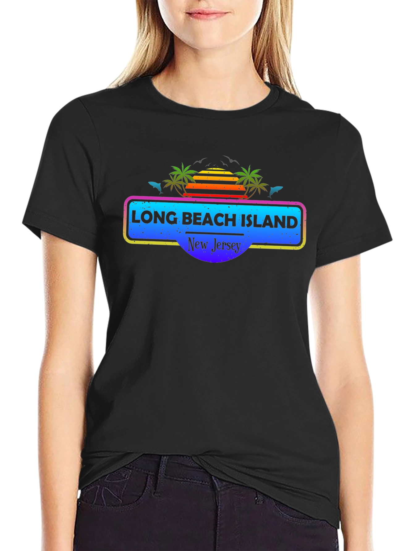 Long Beach Island New Jersey Graphic Tee