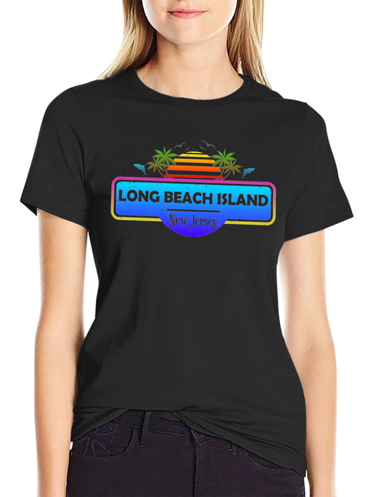 Long Beach Island New Jersey Graphic Tee