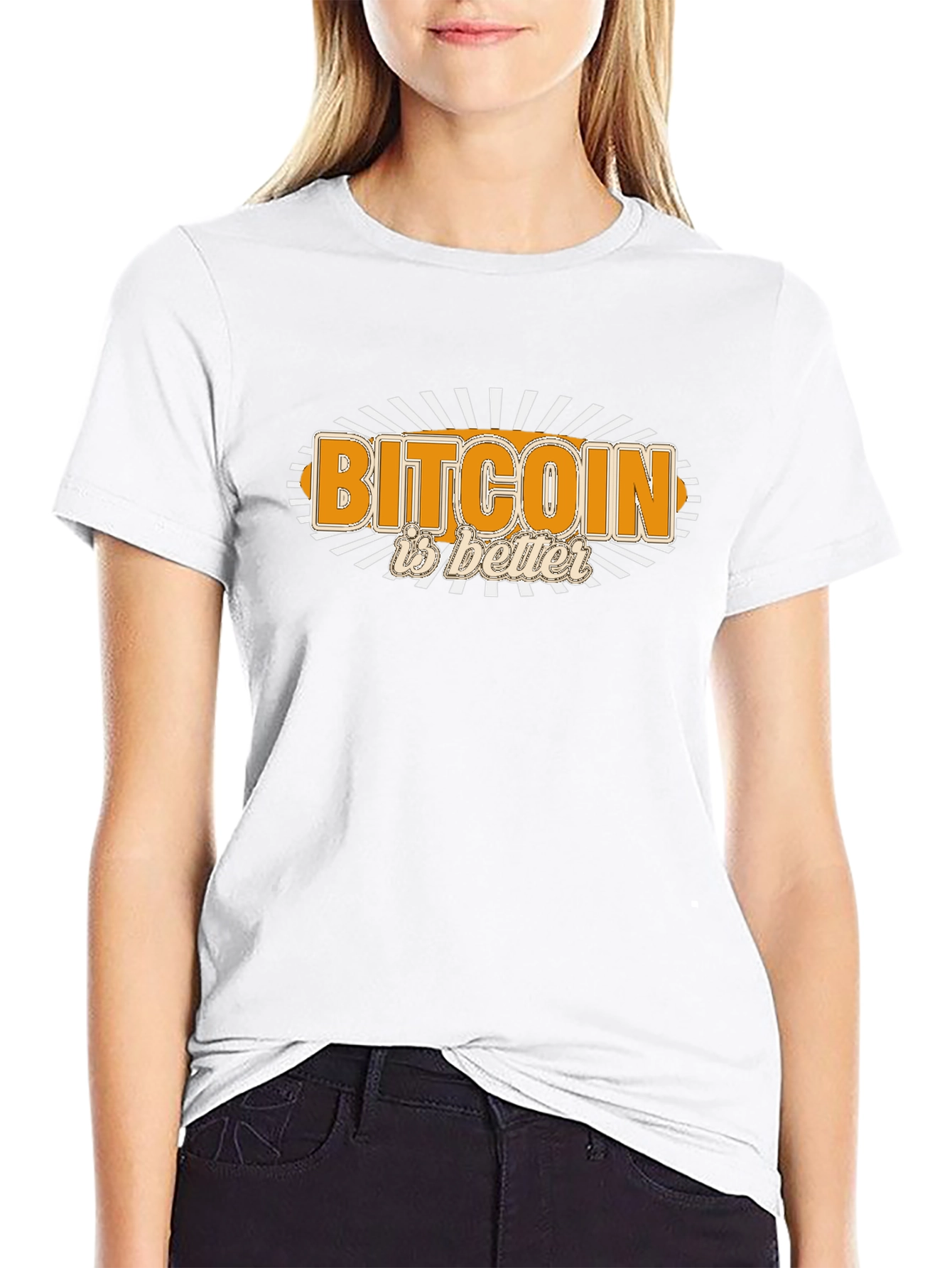 Bitcoin Is Better Black T-Shirt