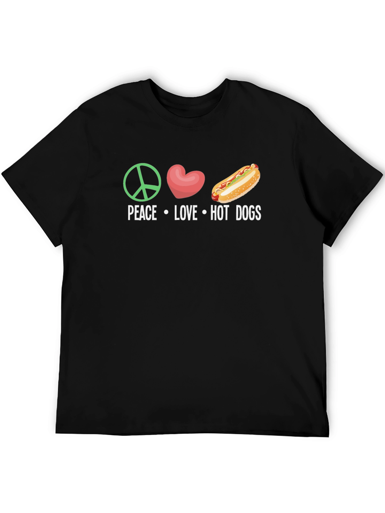 Peace Love Hot Dogs T-Shirt