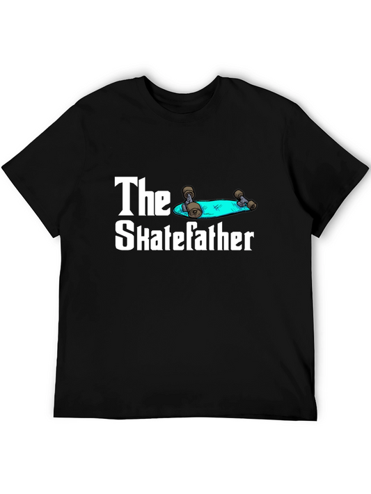 The Skatefather T-Shirt - Funny Skateboarder Dad Tee