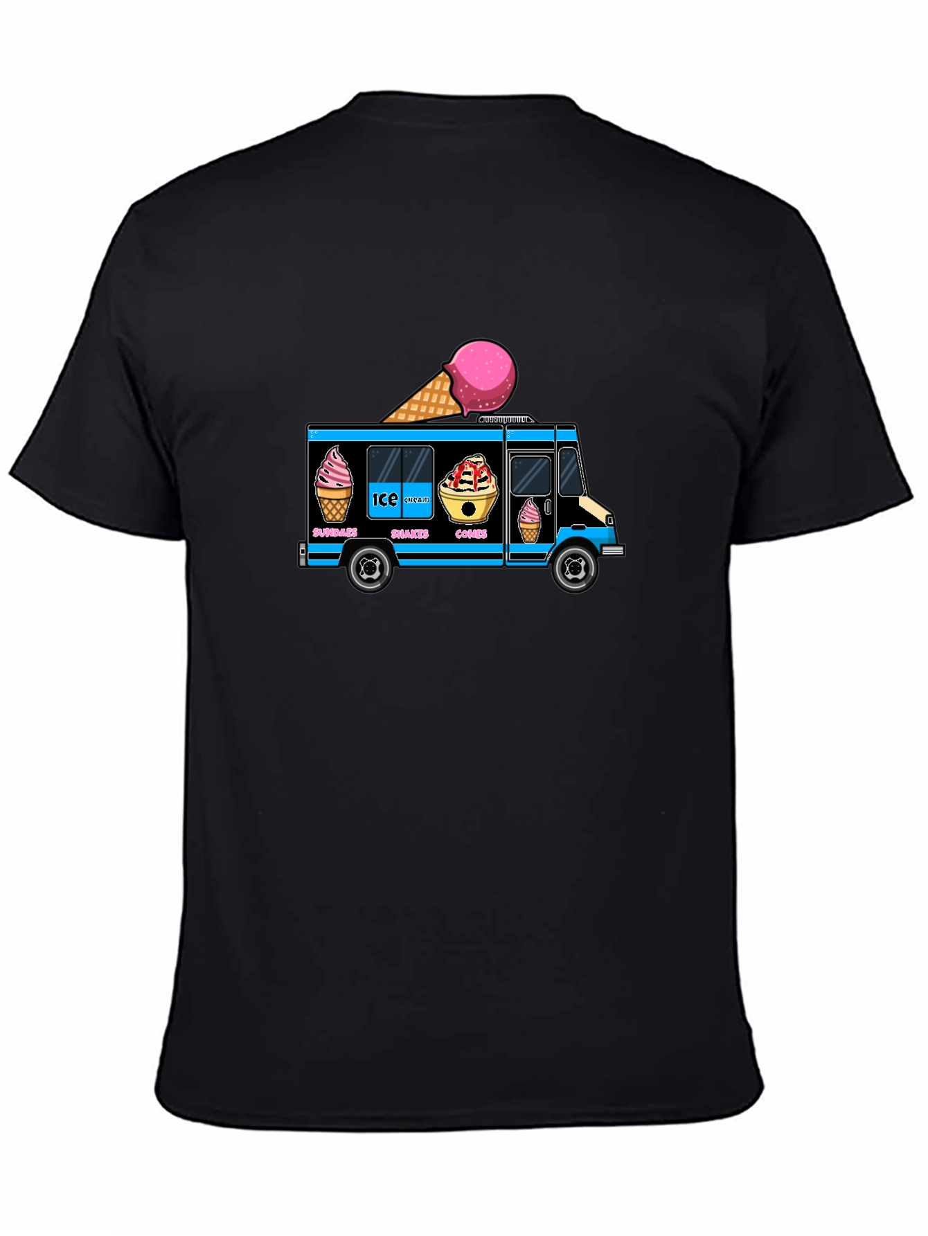 Ice Cream Truck Graphic T-Shirt
