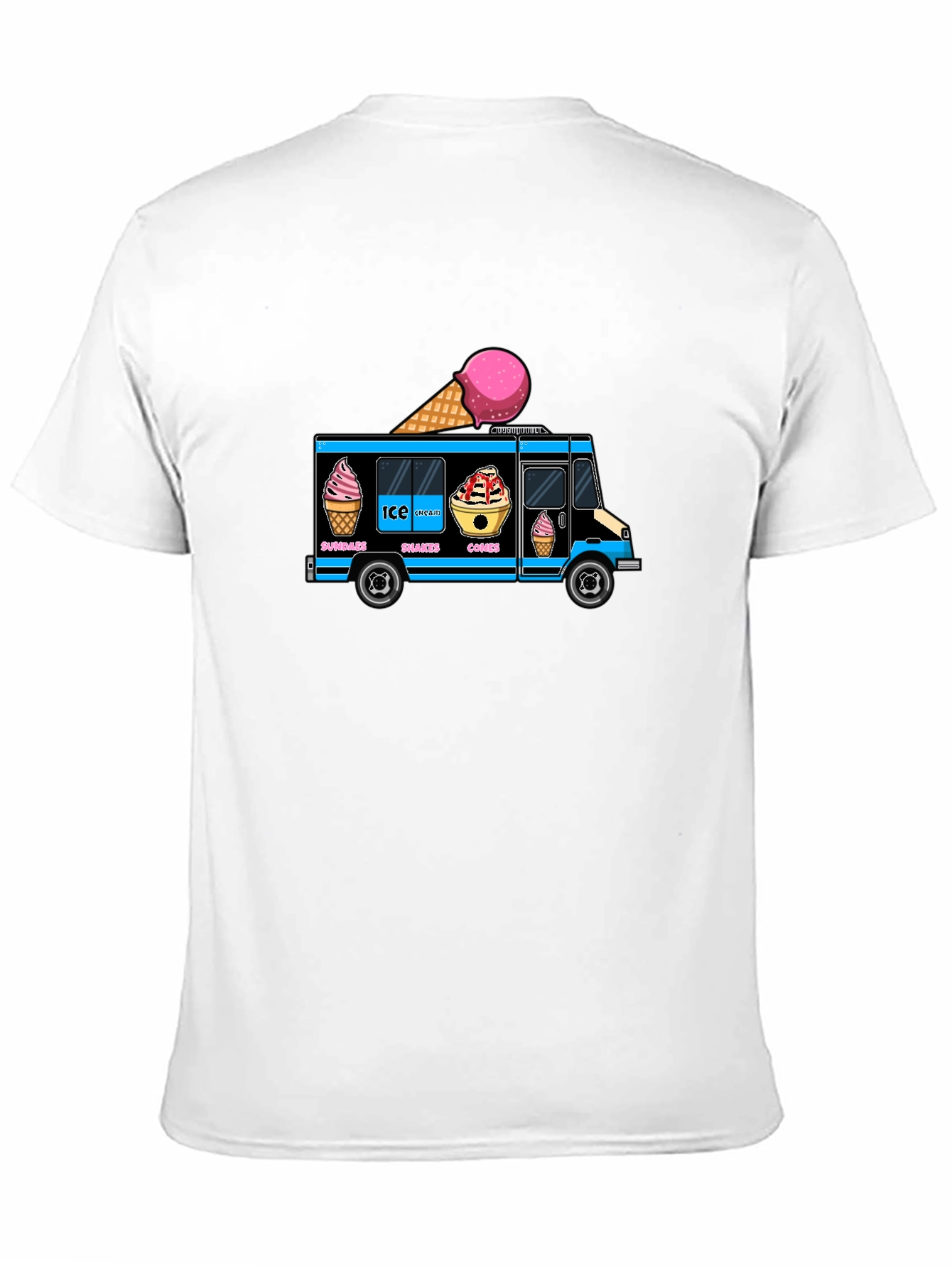 Ice Cream Truck Graphic T-Shirt