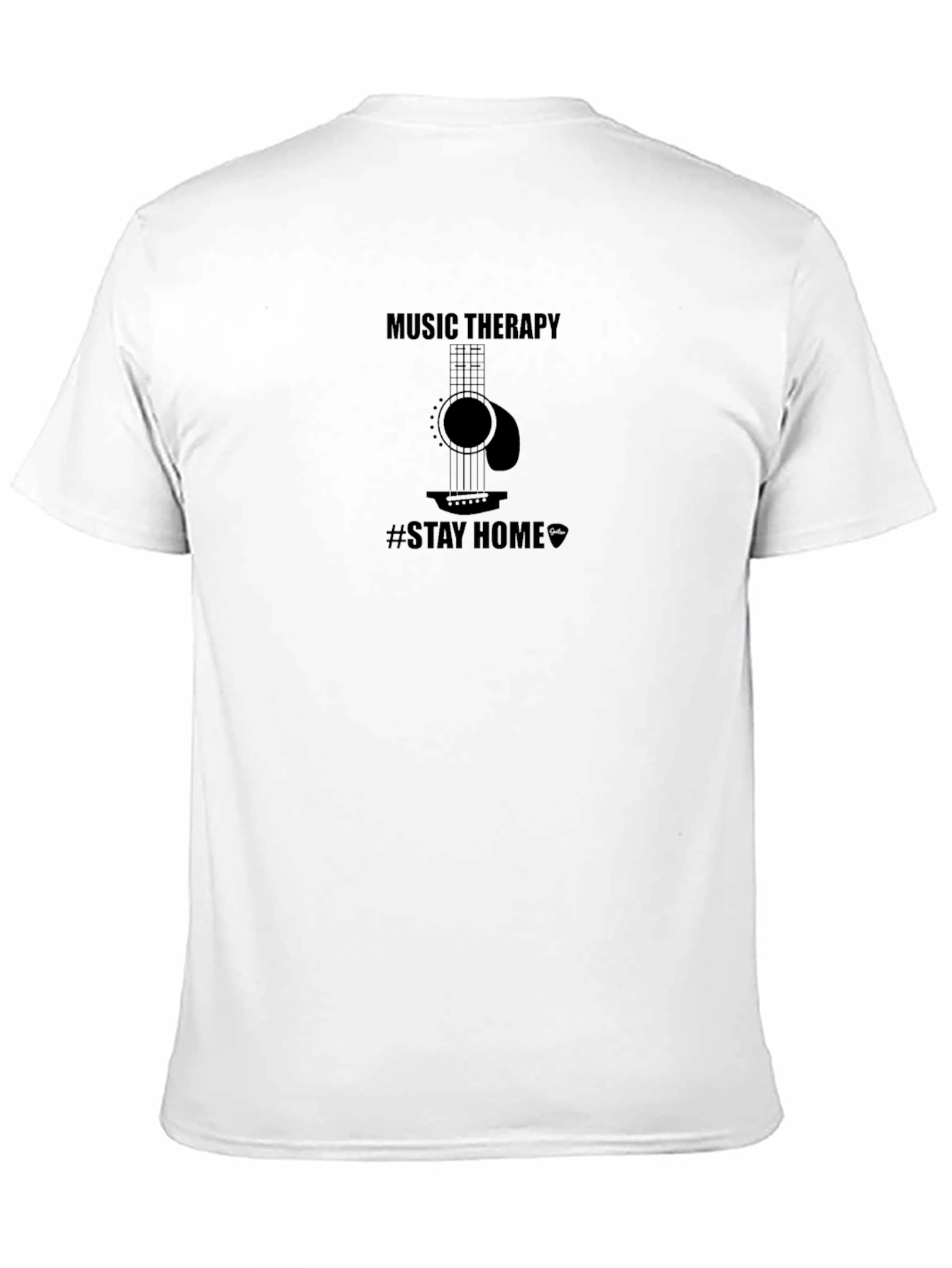 Music Therapy Guitar T-Shirt - Stay Home