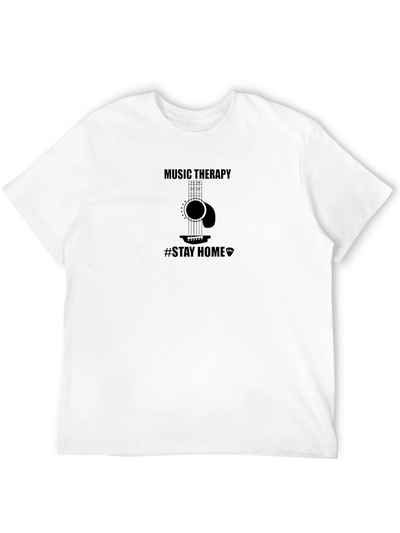 Music Therapy Guitar T-Shirt - Stay Home