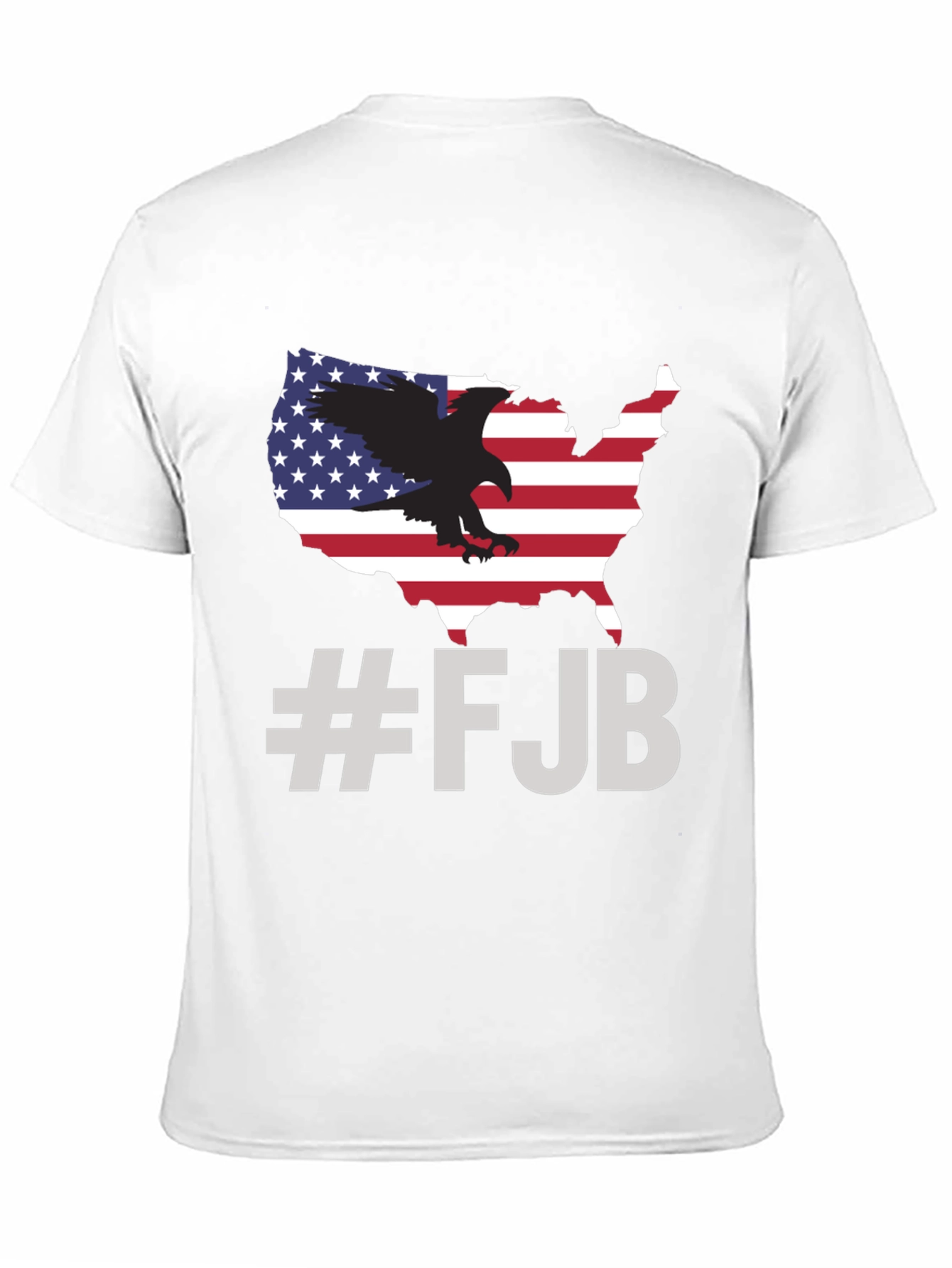 FJB Patriotic Eagle USA Flag T-Shirt