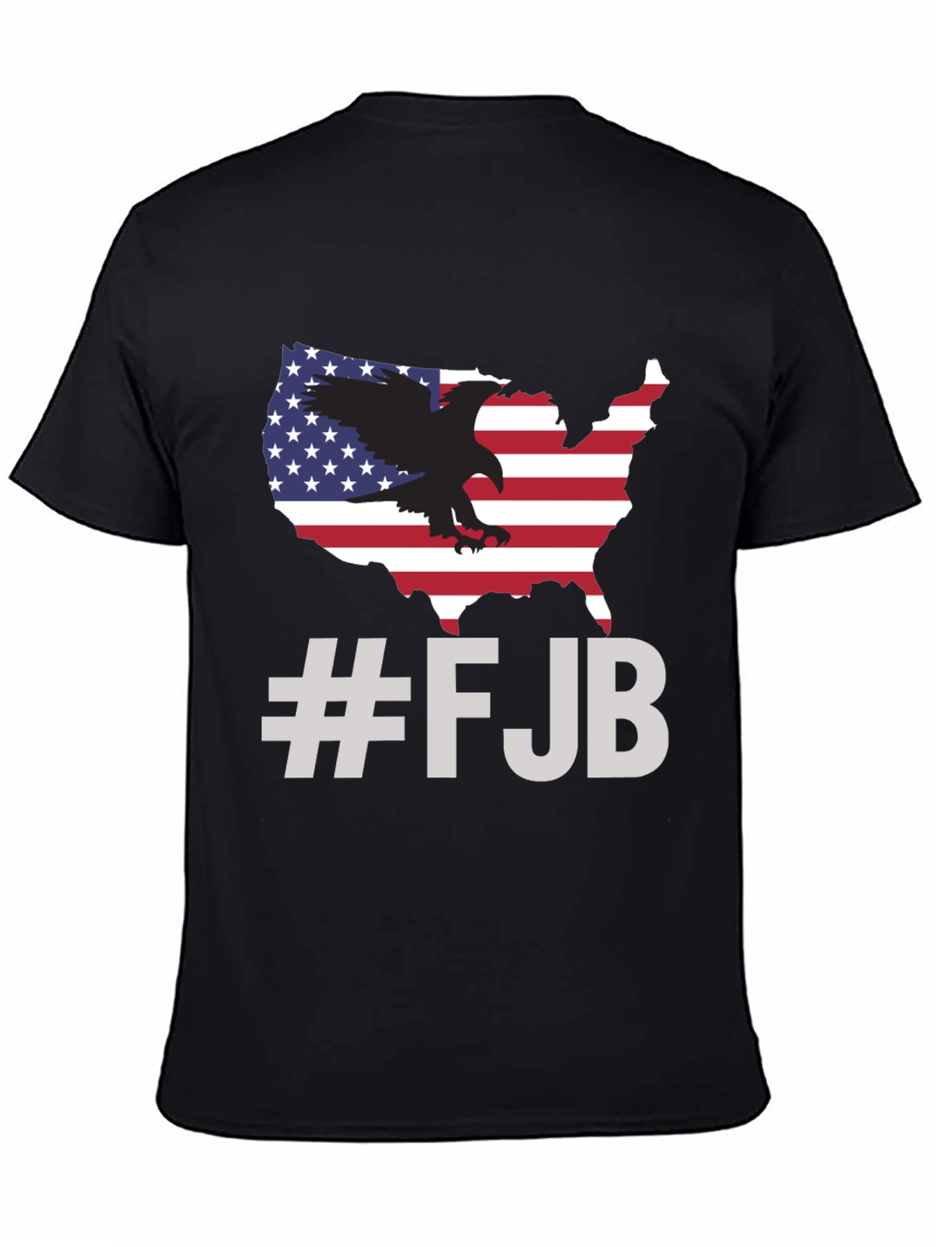 FJB Patriotic Eagle USA Flag T-Shirt