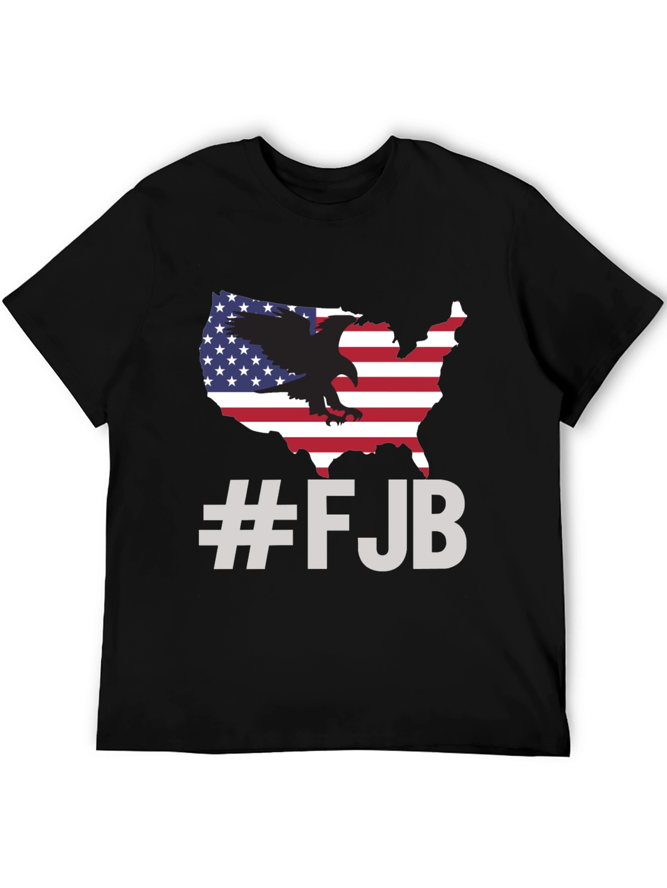 FJB Patriotic Eagle USA Flag T-Shirt