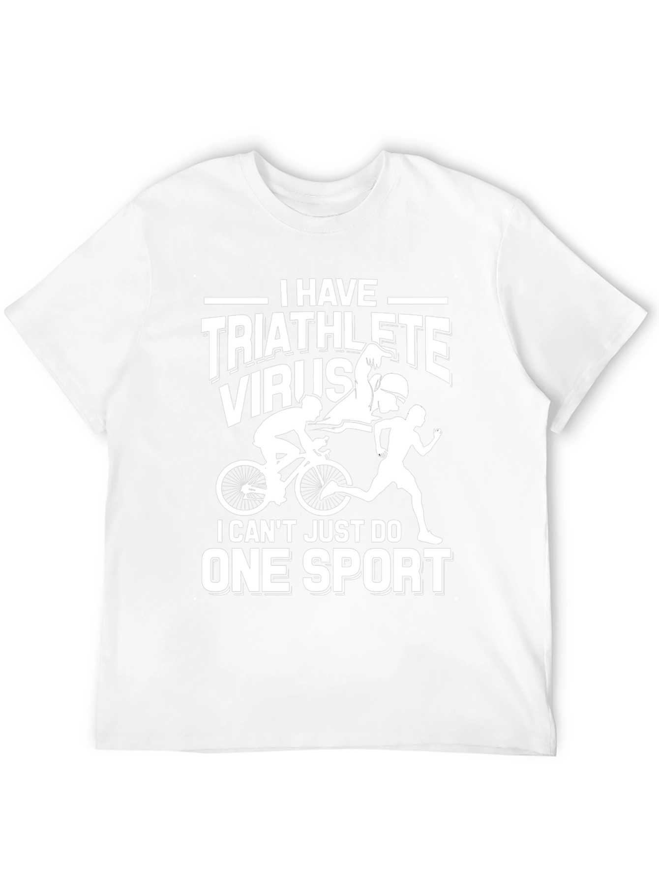 Triathlete Virus T-Shirt - Funny Sports Tee