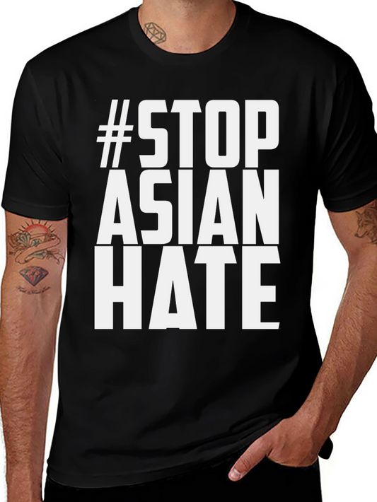 Stop Asian Hate T-Shirt - Black