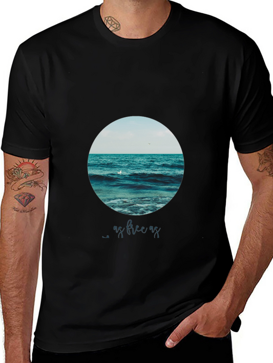 Ocean View Graphic T-Shirt
