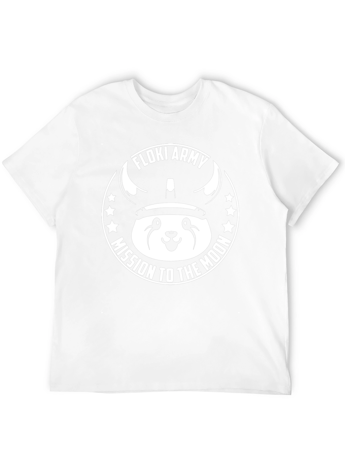 Floki Army Mission to the Moon Black T-Shirt