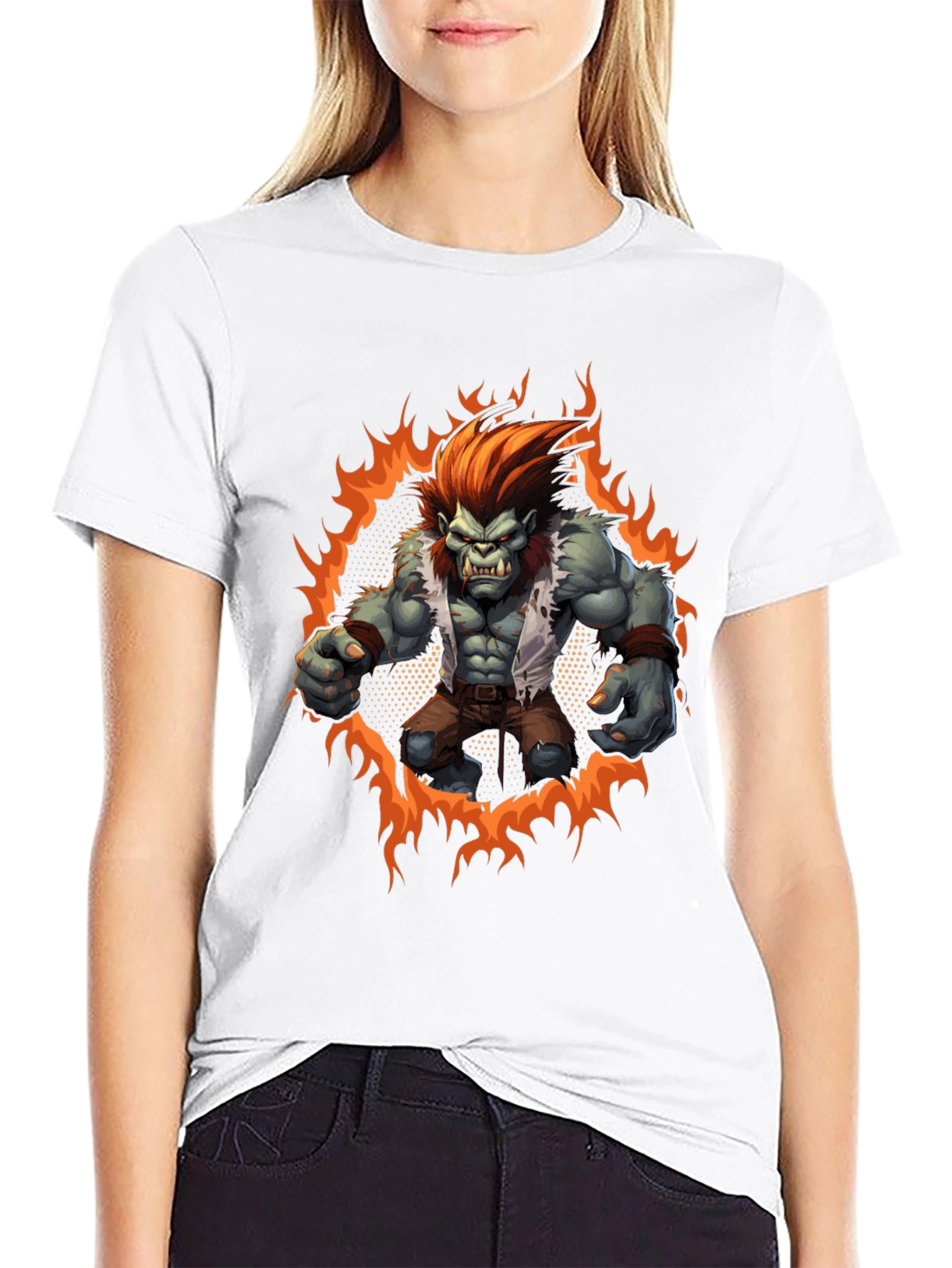 Monster Rage Graphic Tee - Mens Black T-Shirt