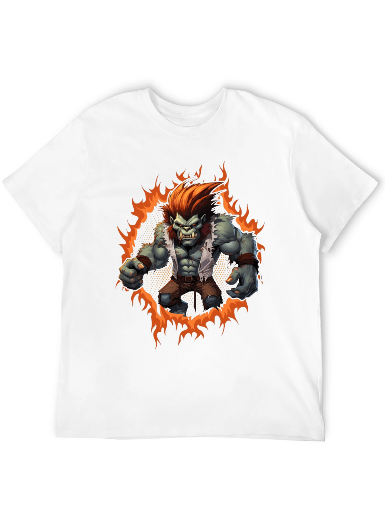 Monster Rage Graphic Tee - Mens Black T-Shirt