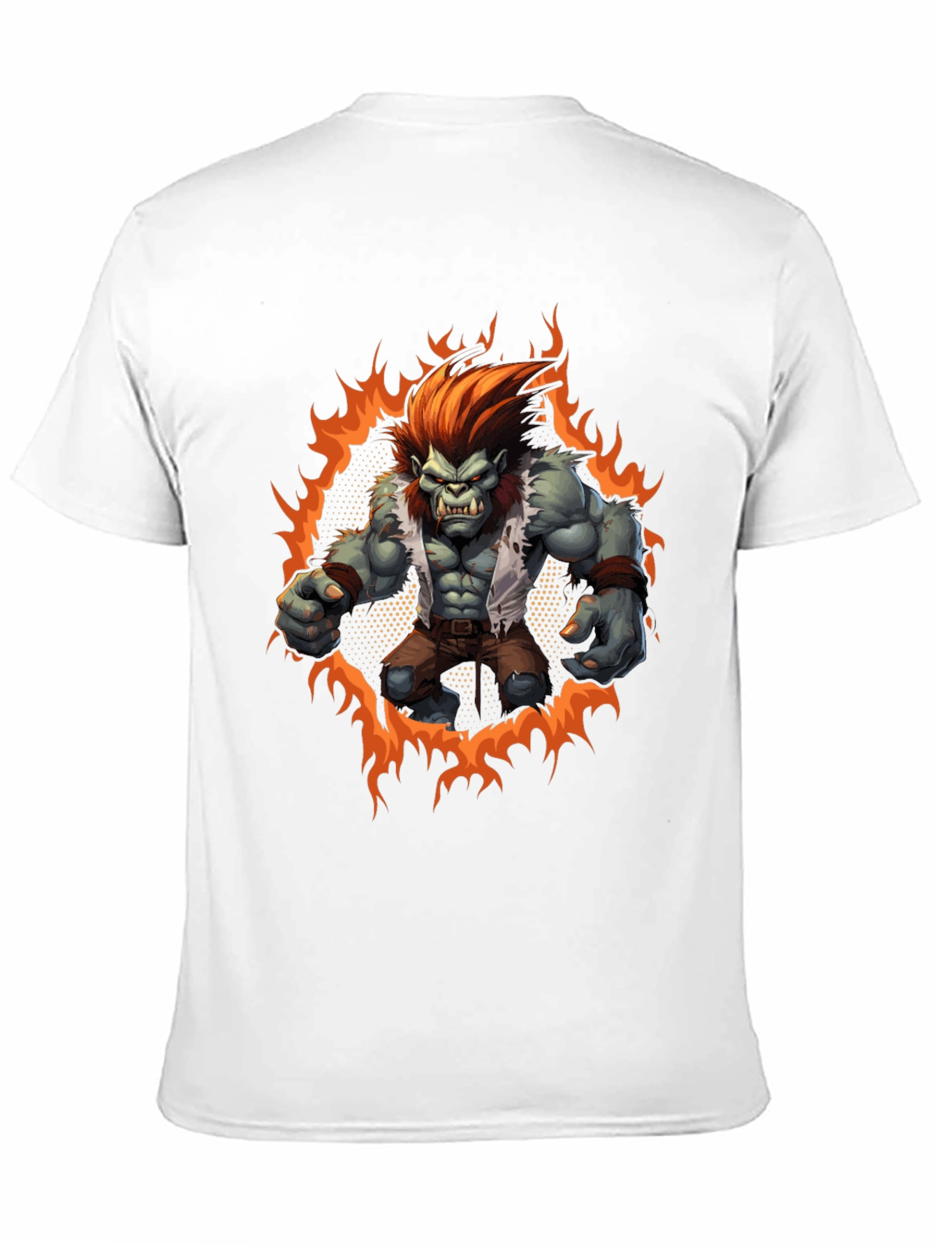 Monster Rage Graphic Tee - Mens Black T-Shirt
