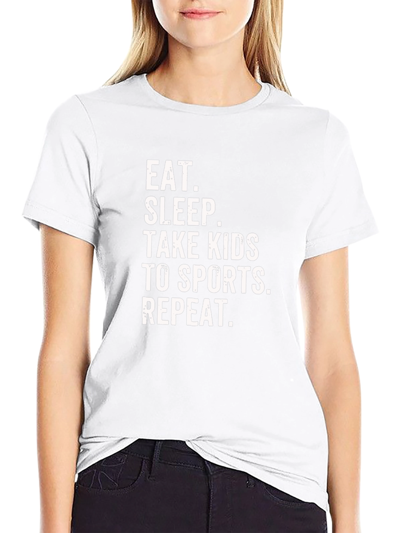 Eat Sleep Take Kids to Sports Repeat T-Shirt
