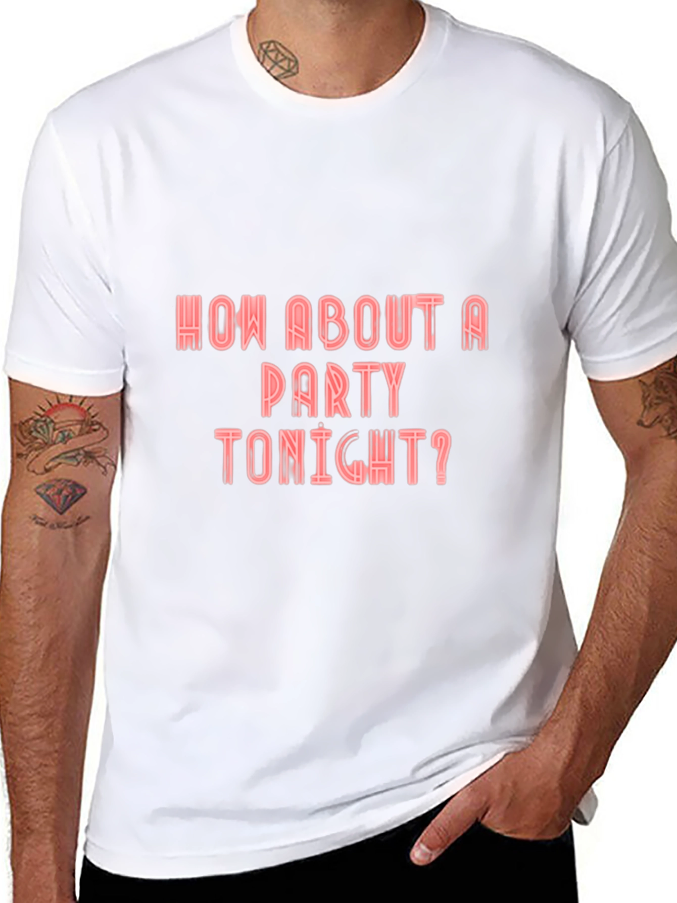 Party Tonight Tee - Stylish Graphic T-Shirt