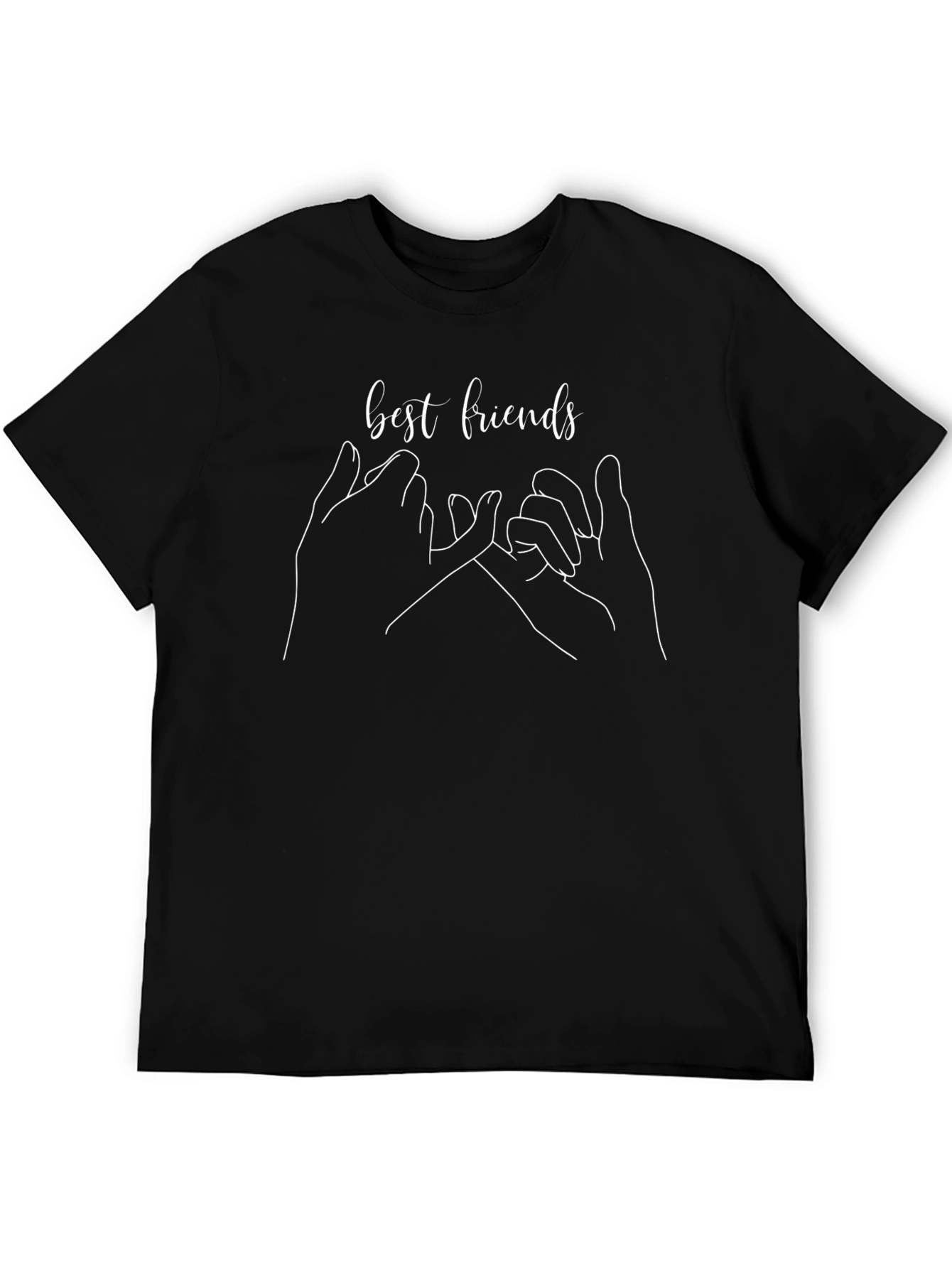 Best Friends Pinky Promise Graphic T-Shirt
