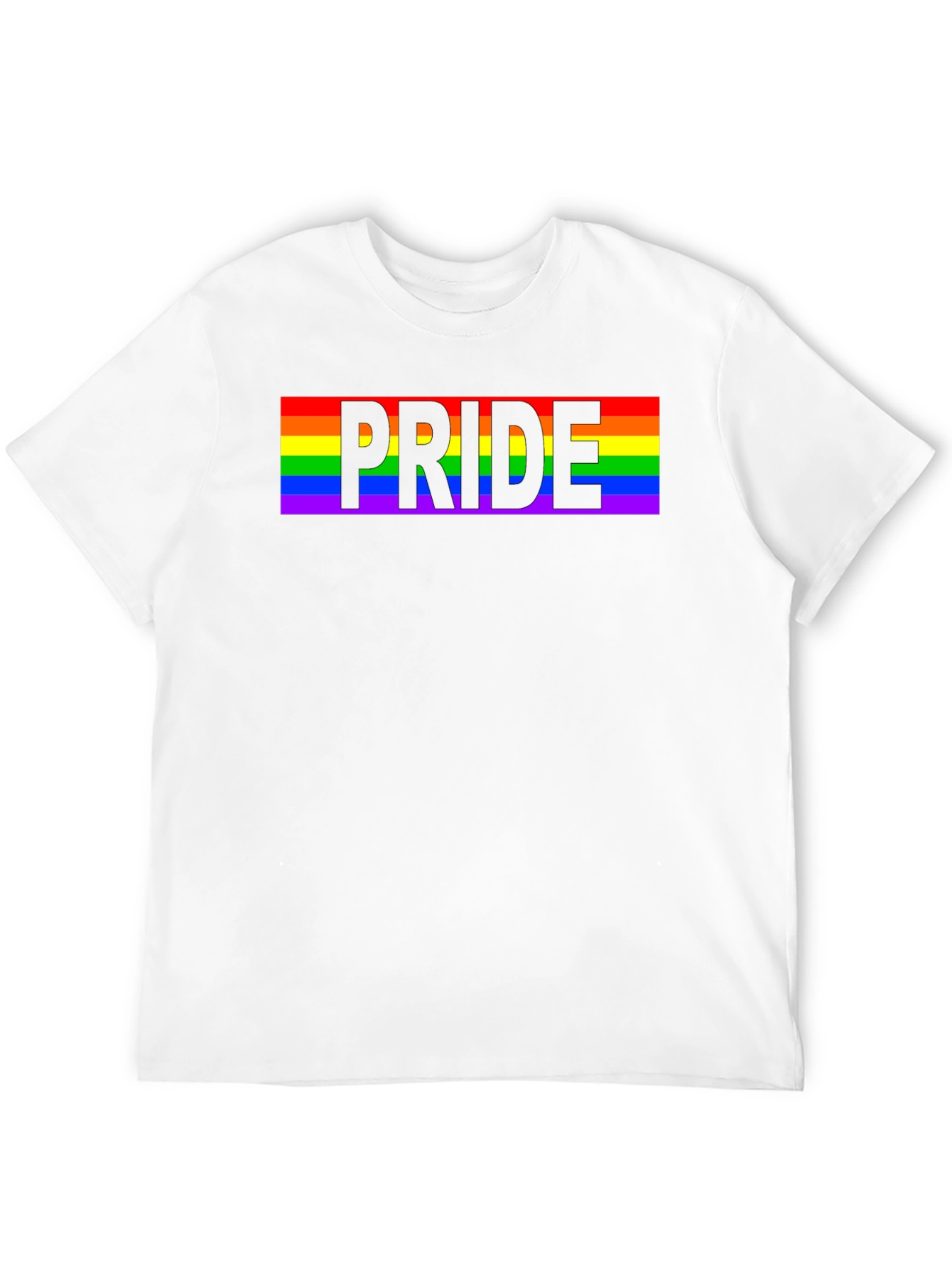 Pride Rainbow T-Shirt - LGBTQ+ Gay Pride Month Tee