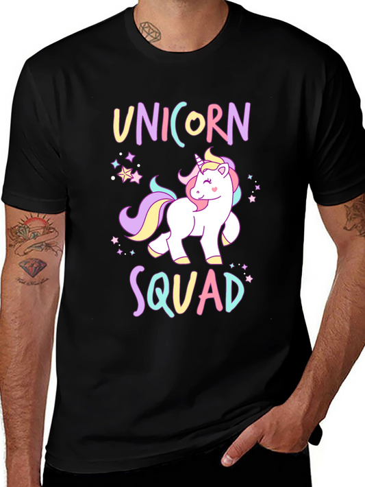 Unicorn Squad Graphic Tee - Magical Fun!
