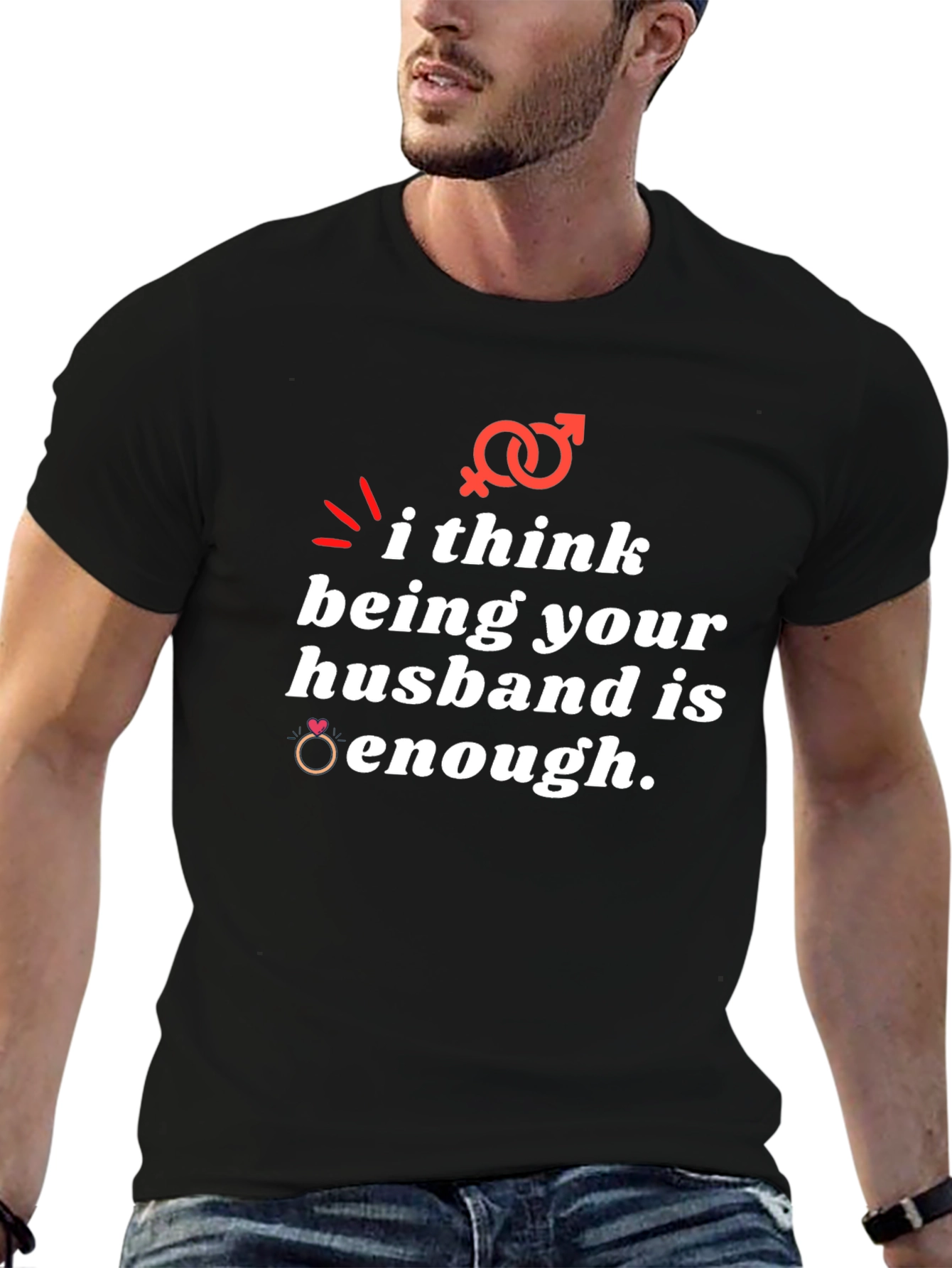 Husband Enough Graphic T-Shirt