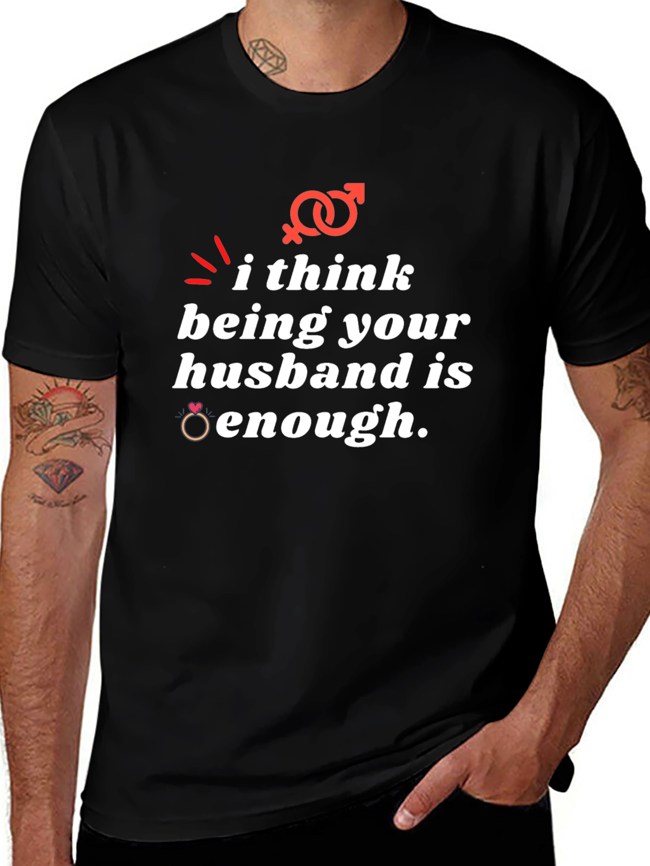 Husband Enough Graphic T-Shirt