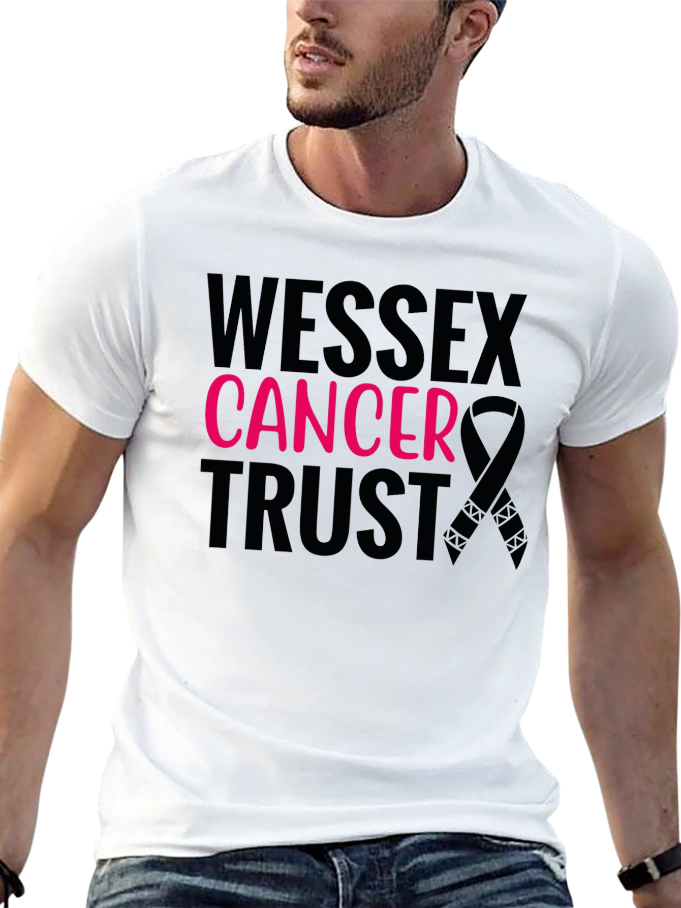 Wessex Cancer Trust T-Shirt Awareness Charity Fundraiser Tee