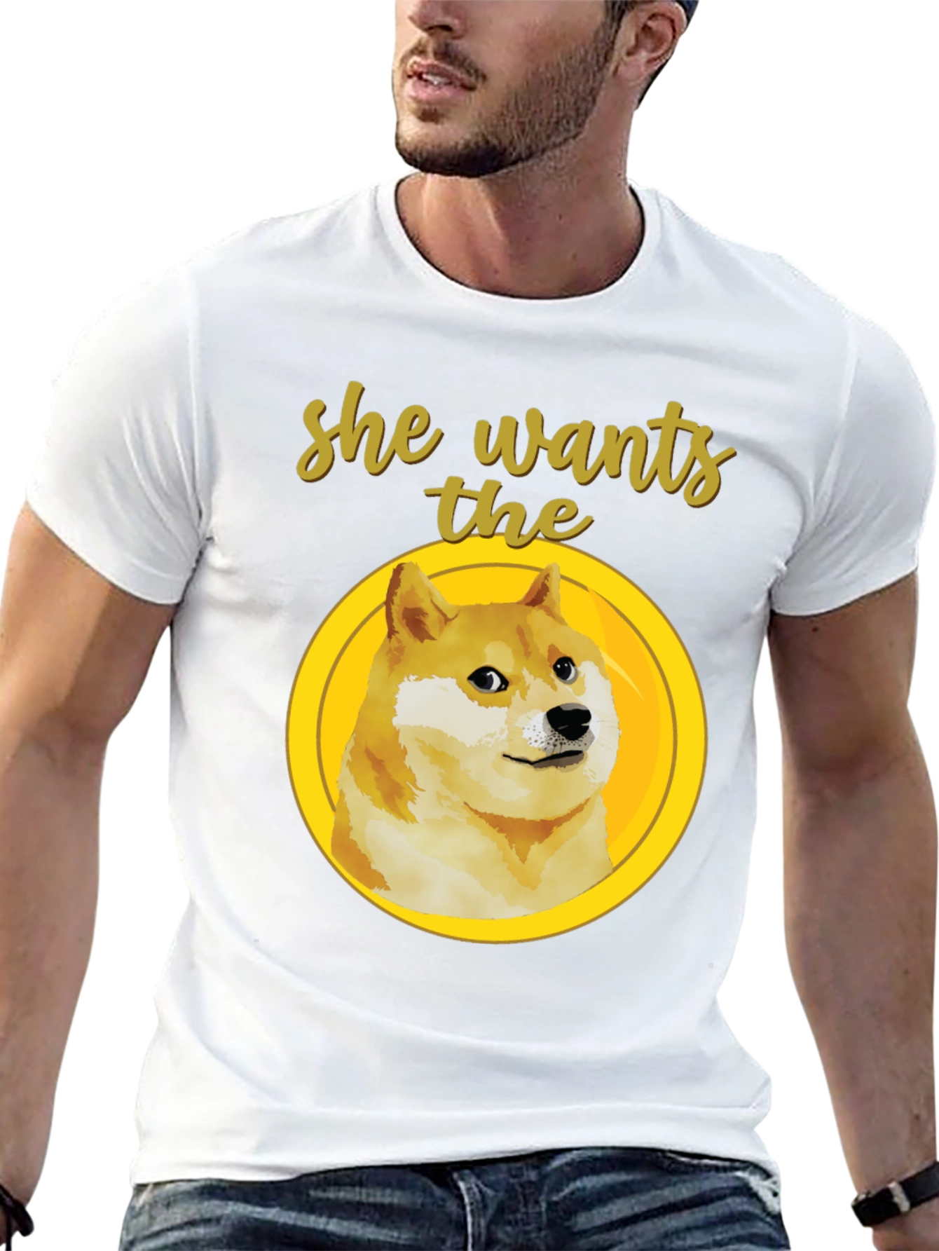 Doge Meme T-Shirt - She Wants The...