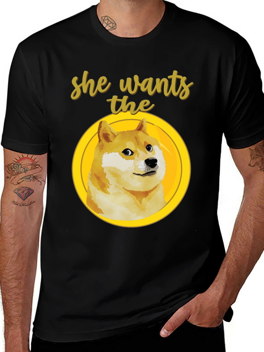 Doge Meme T-Shirt - She Wants The...
