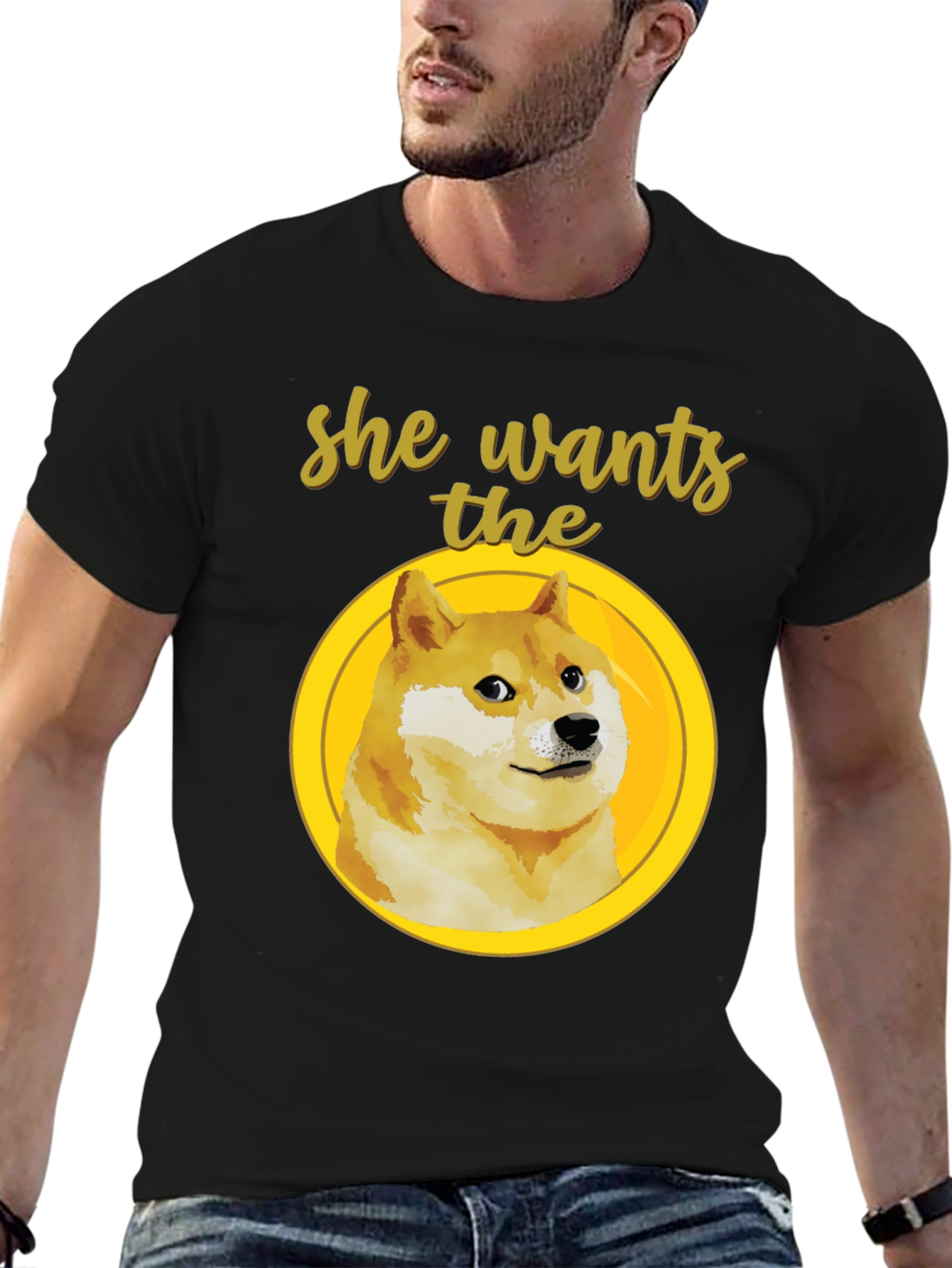 Doge Meme T-Shirt - She Wants The...