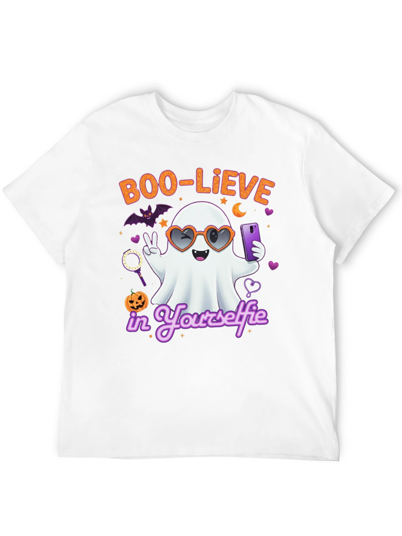 Boo-Lieve in Yourself Halloween Graphic Tee
