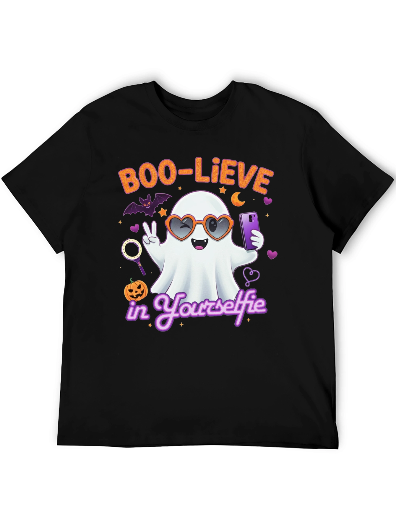 Boo-Lieve in Yourself Halloween Graphic Tee