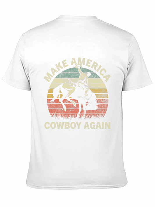 Make America Cowboy Again Graphic Tee