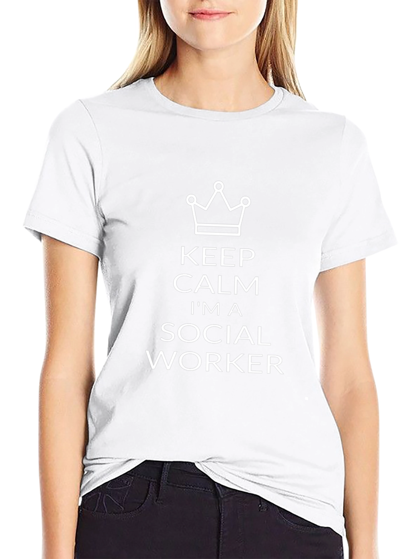 Keep Calm Im A Social Worker T-Shirt