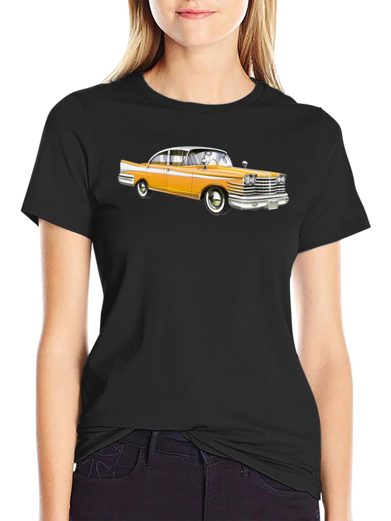 Classic Car Graphic Tee - Retro Style