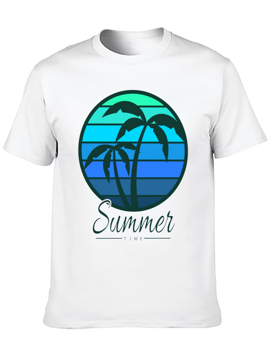 Summer Palm Tree Graphic Tee