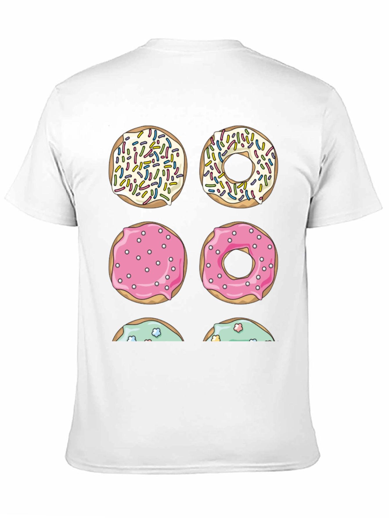 Donut T-Shirt - Sweet Treat Design