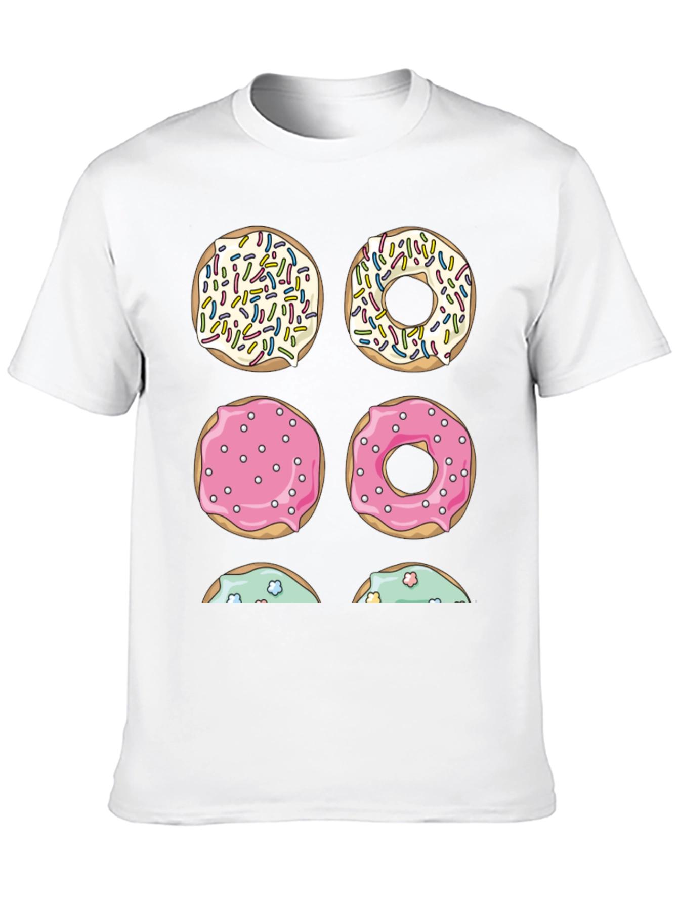 Donut T-Shirt - Sweet Treat Design