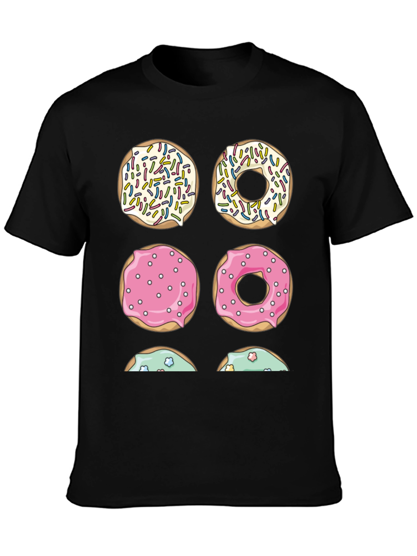Donut T-Shirt - Sweet Treat Design