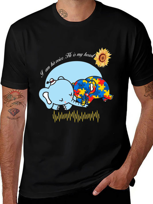 Autism Awareness Elephant T-Shirt
