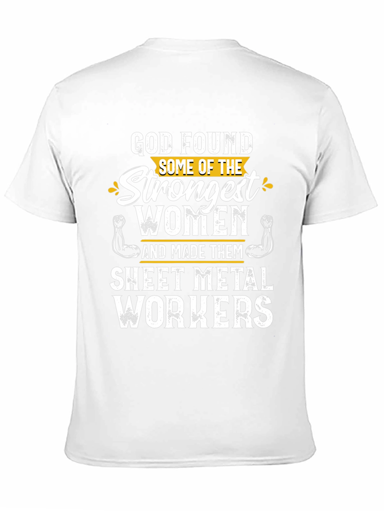 Strong Women Sheet Metal Worker Graphic T-Shirt