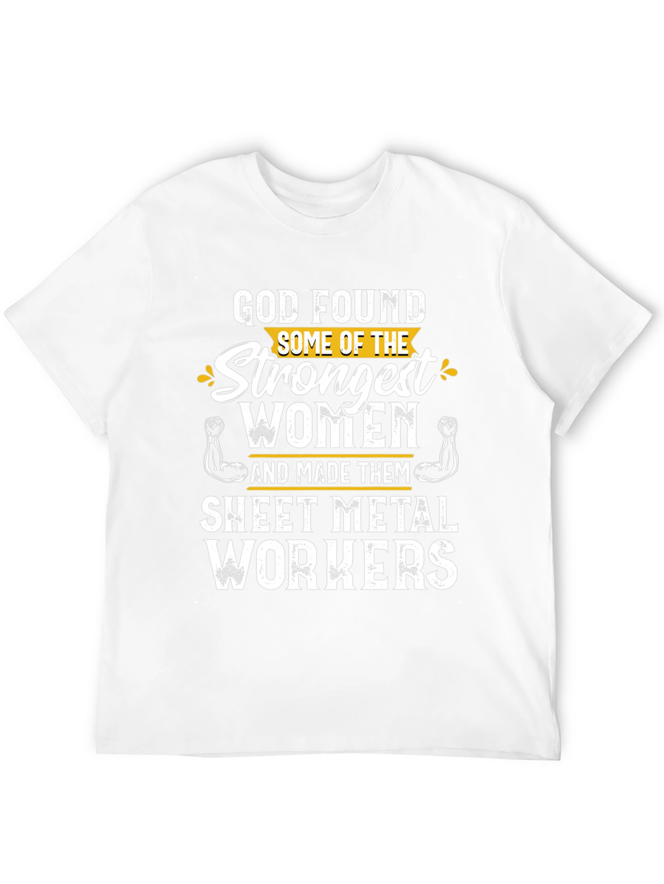 Strong Women Sheet Metal Worker Graphic T-Shirt