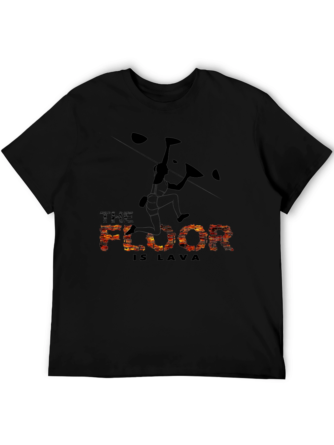 The Floor Is Lava Climbing T-Shirt