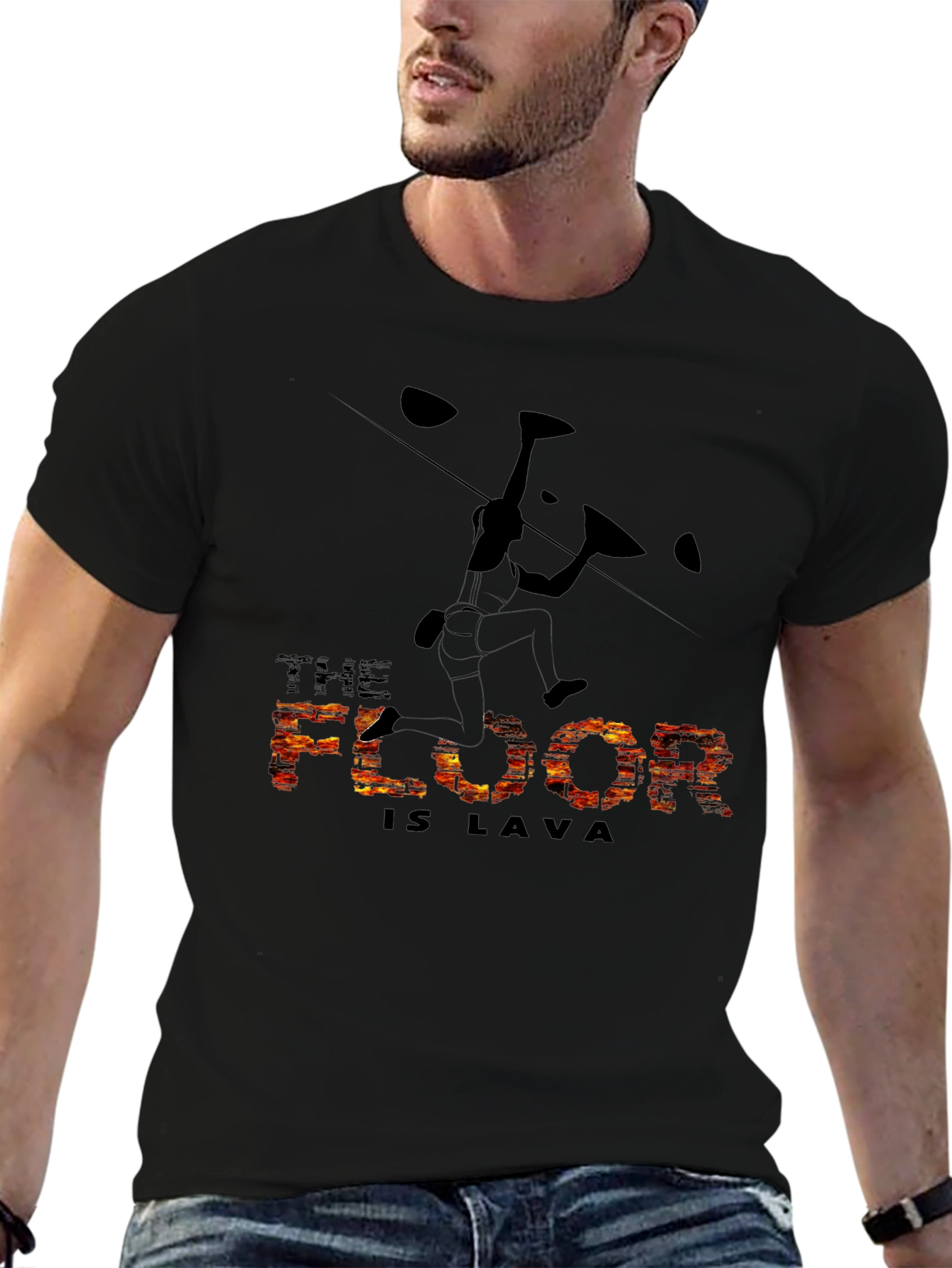 The Floor Is Lava Climbing T-Shirt
