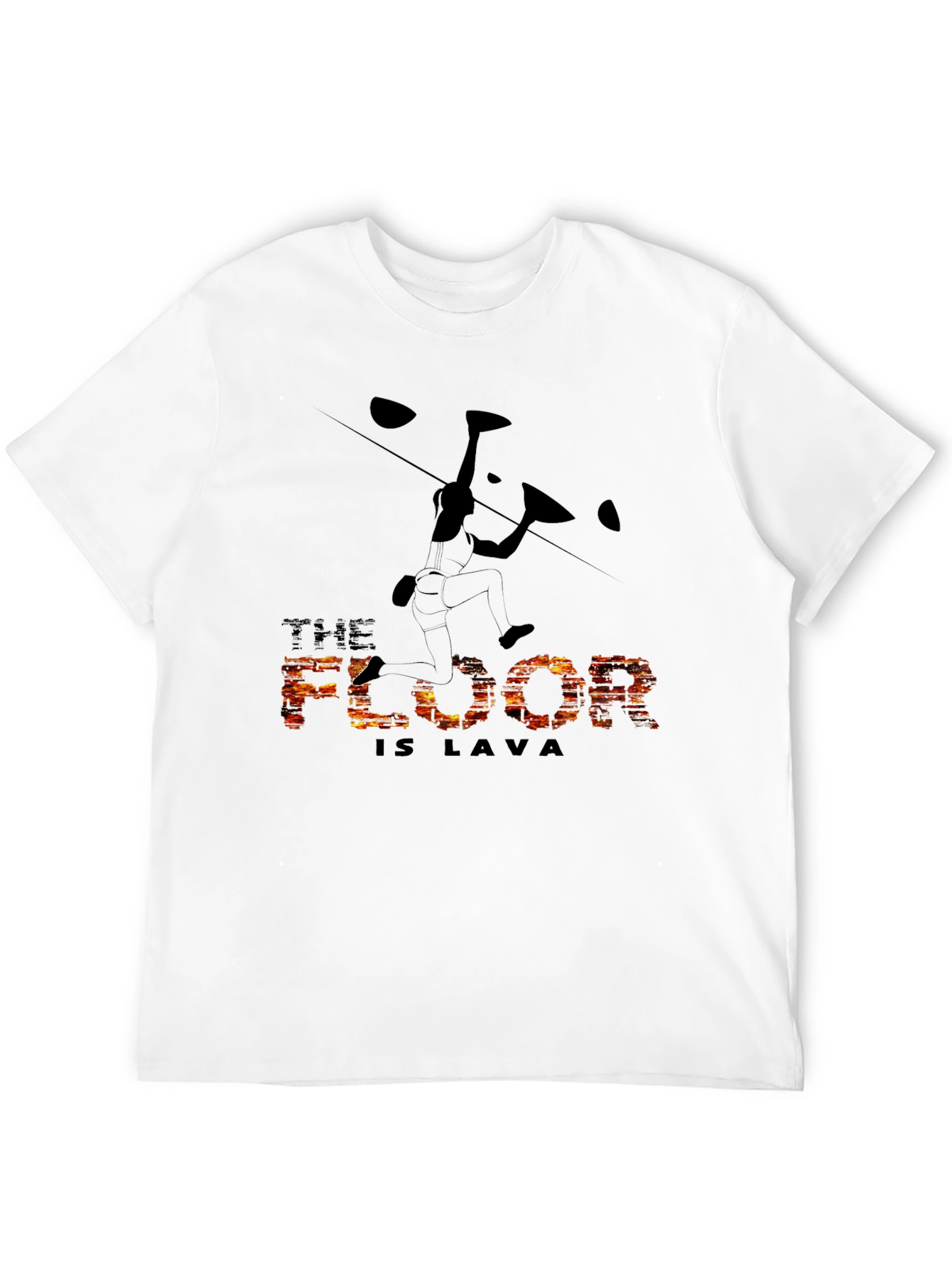 The Floor Is Lava Climbing T-Shirt