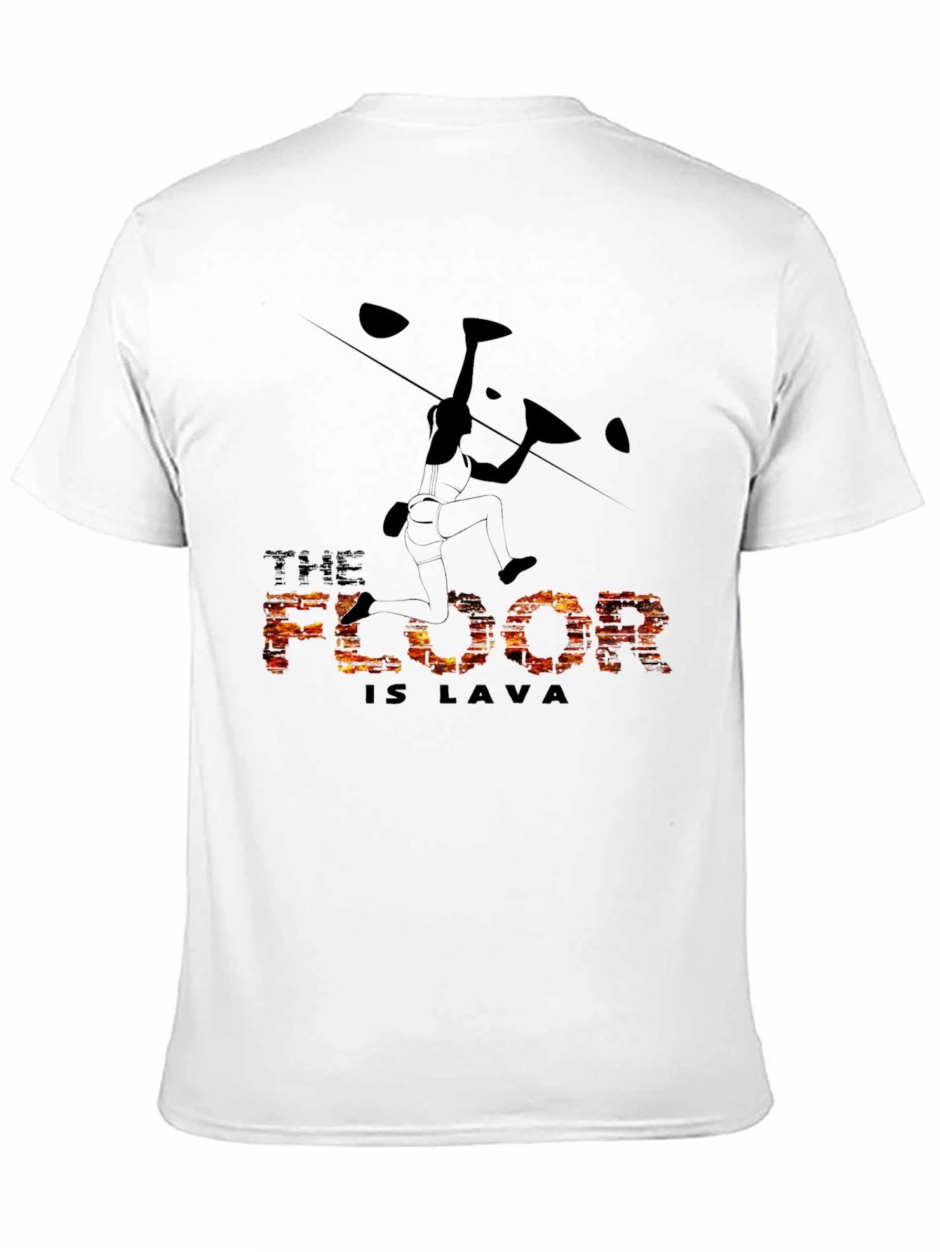 The Floor Is Lava Climbing T-Shirt