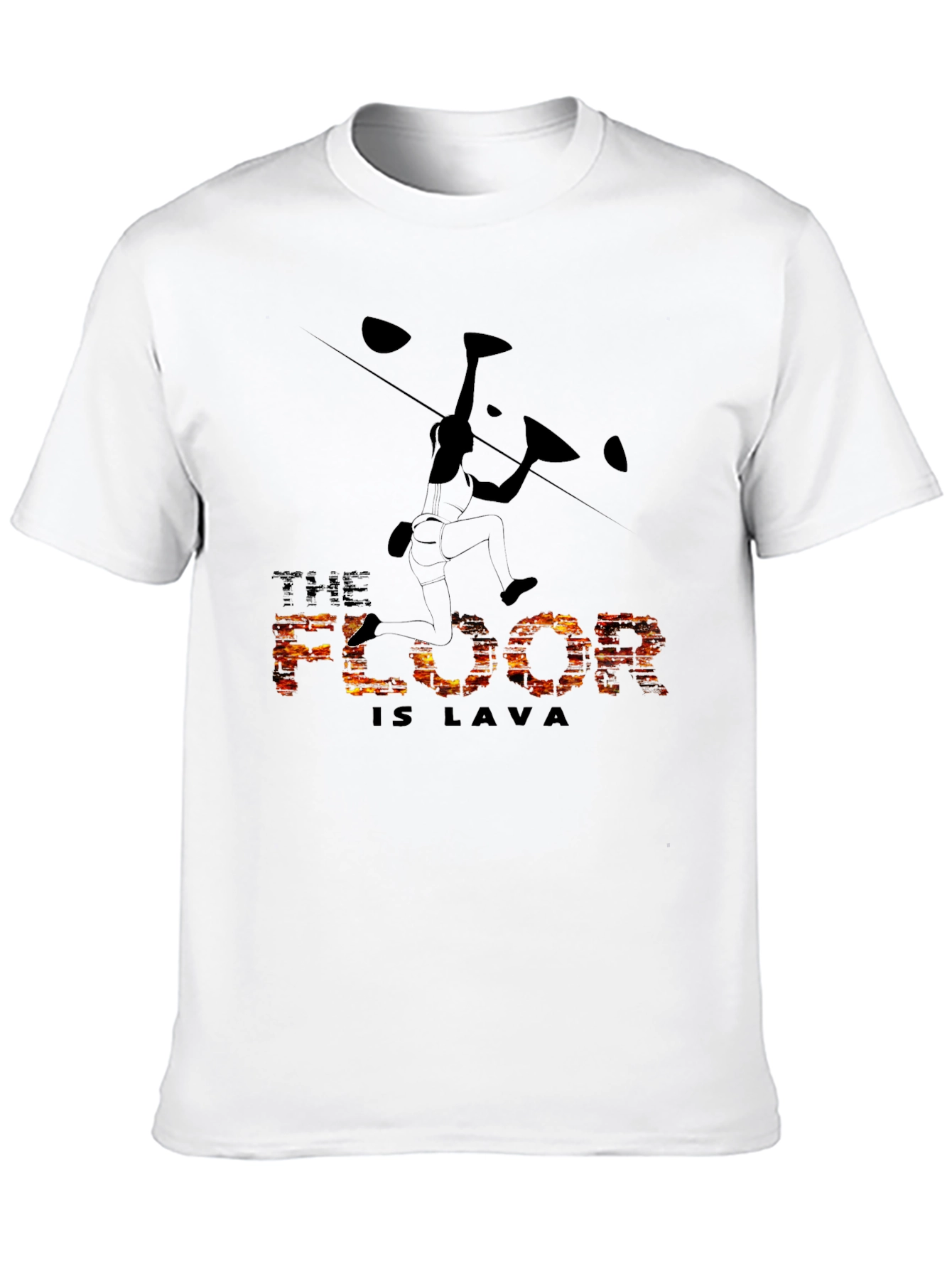The Floor Is Lava Climbing T-Shirt